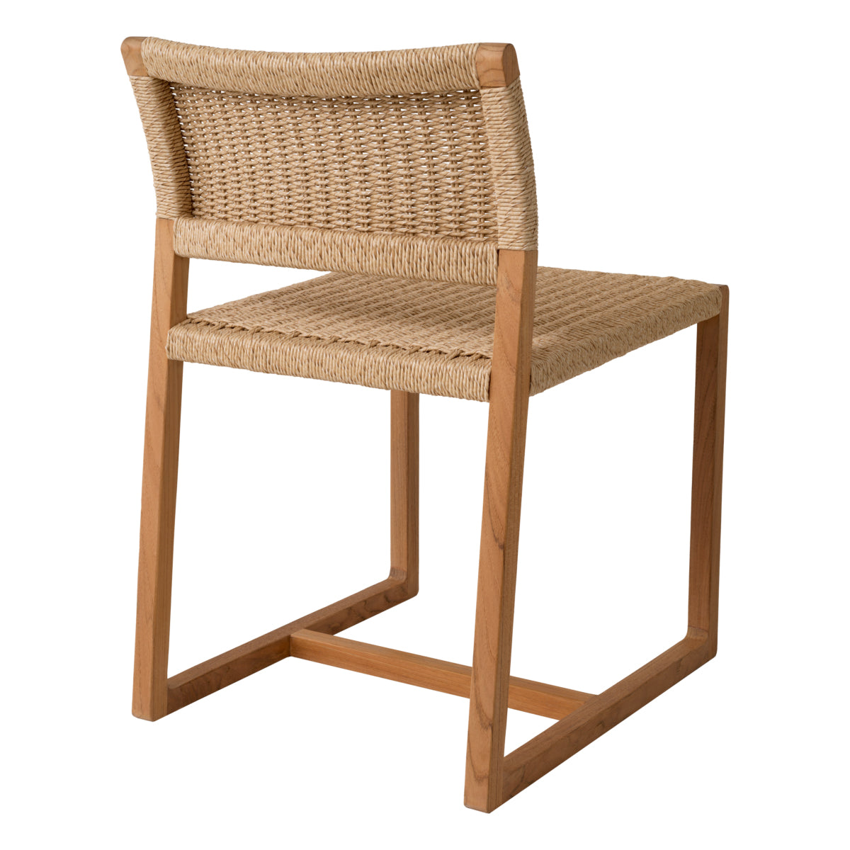 Outdoor-Essstuhl Eichholtz Griffin Naturel