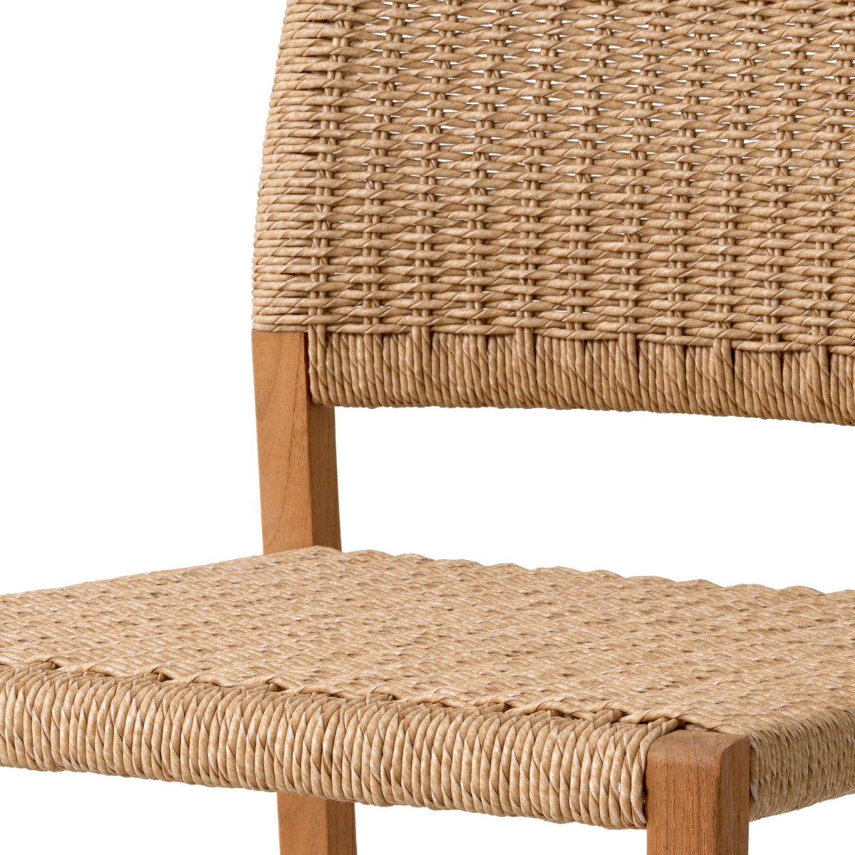 Outdoor-Essstuhl Eichholtz Griffin Naturel