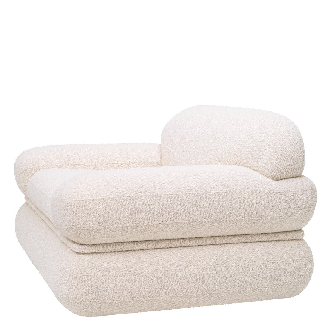 Chair Eichholtz Ménard bouclé cream fauteuil