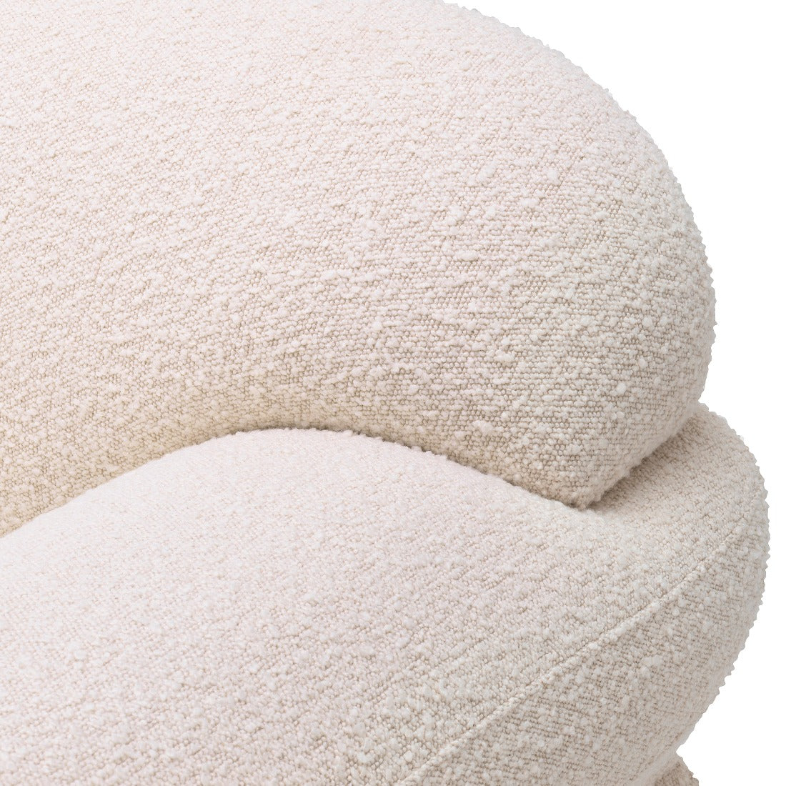 Chair Eichholtz Ménard bouclé cream fauteuil