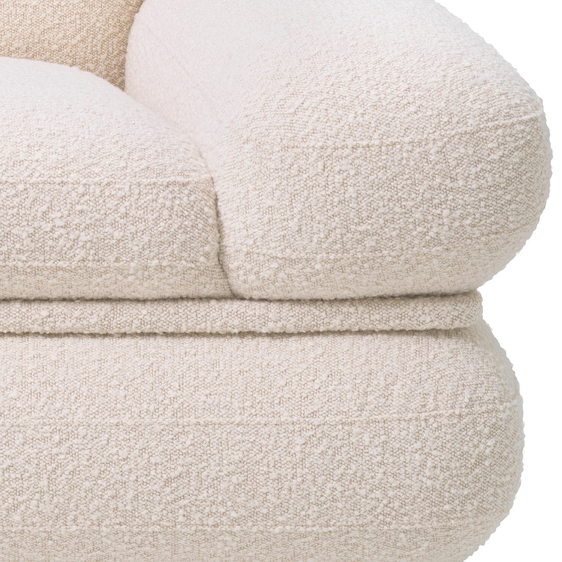 Chair Eichholtz Ménard bouclé cream fauteuil