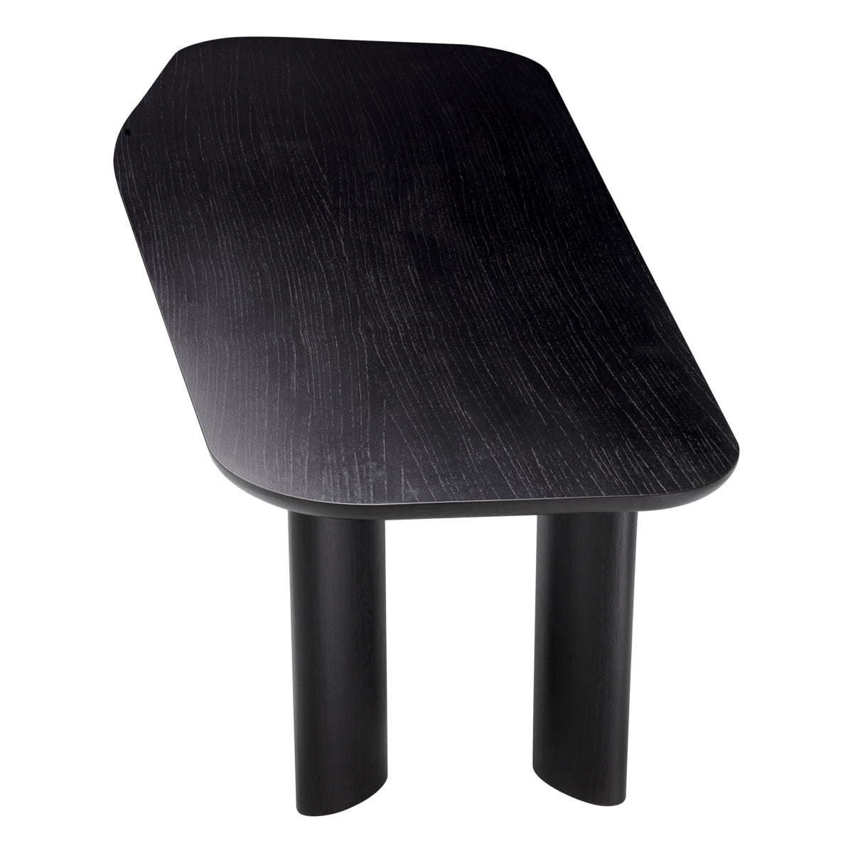 Dining table Eichholtz Flemings Charcoal eetkamertafel