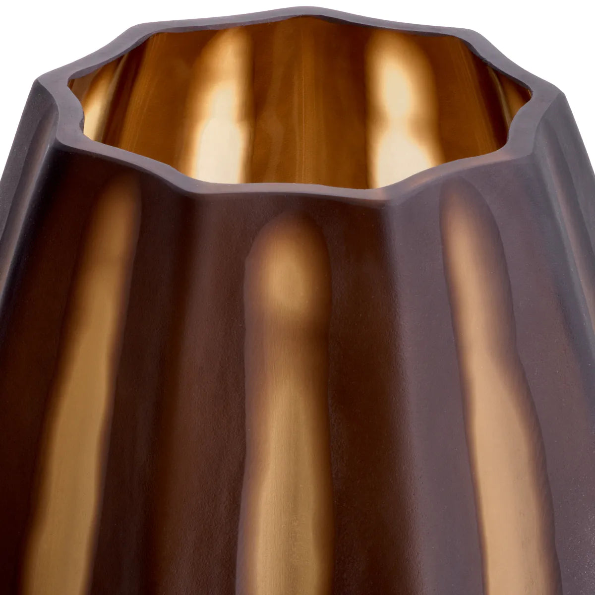 Eichholtz Vase Tiara S dunkelbraun