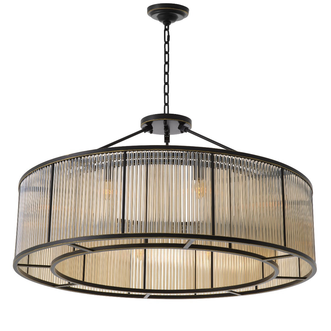 Eichholtz ceiling lamp Bernardi XL bronze