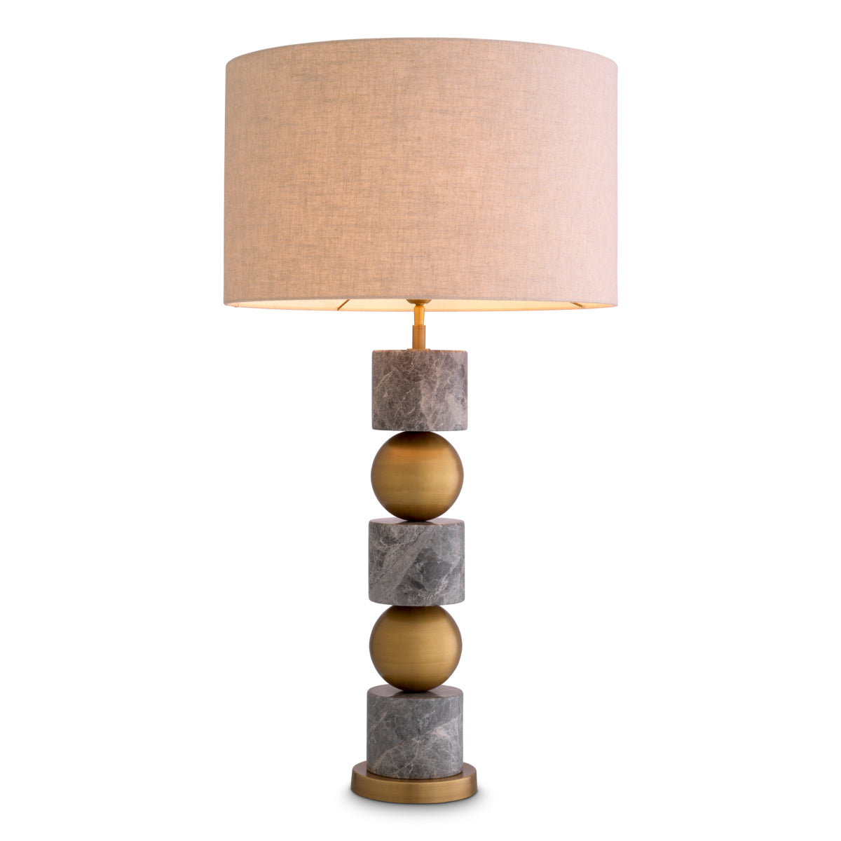 table lamp tafellamp eichholtz levy 117691 marmer messing