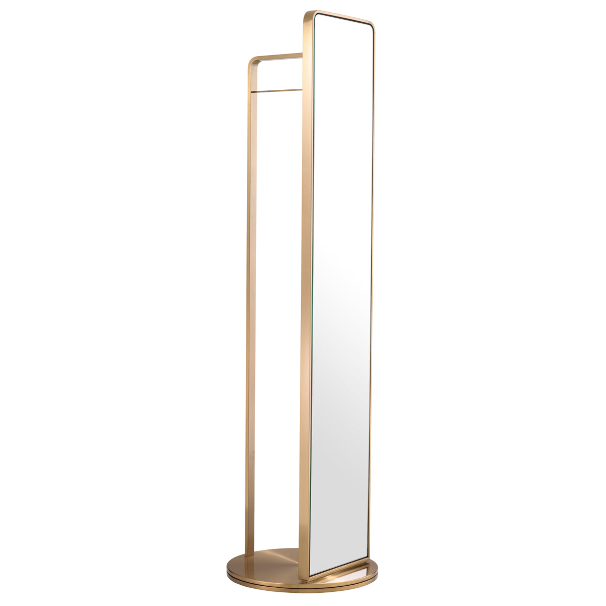 Floor mirror Eichholtz Novo with coatrack