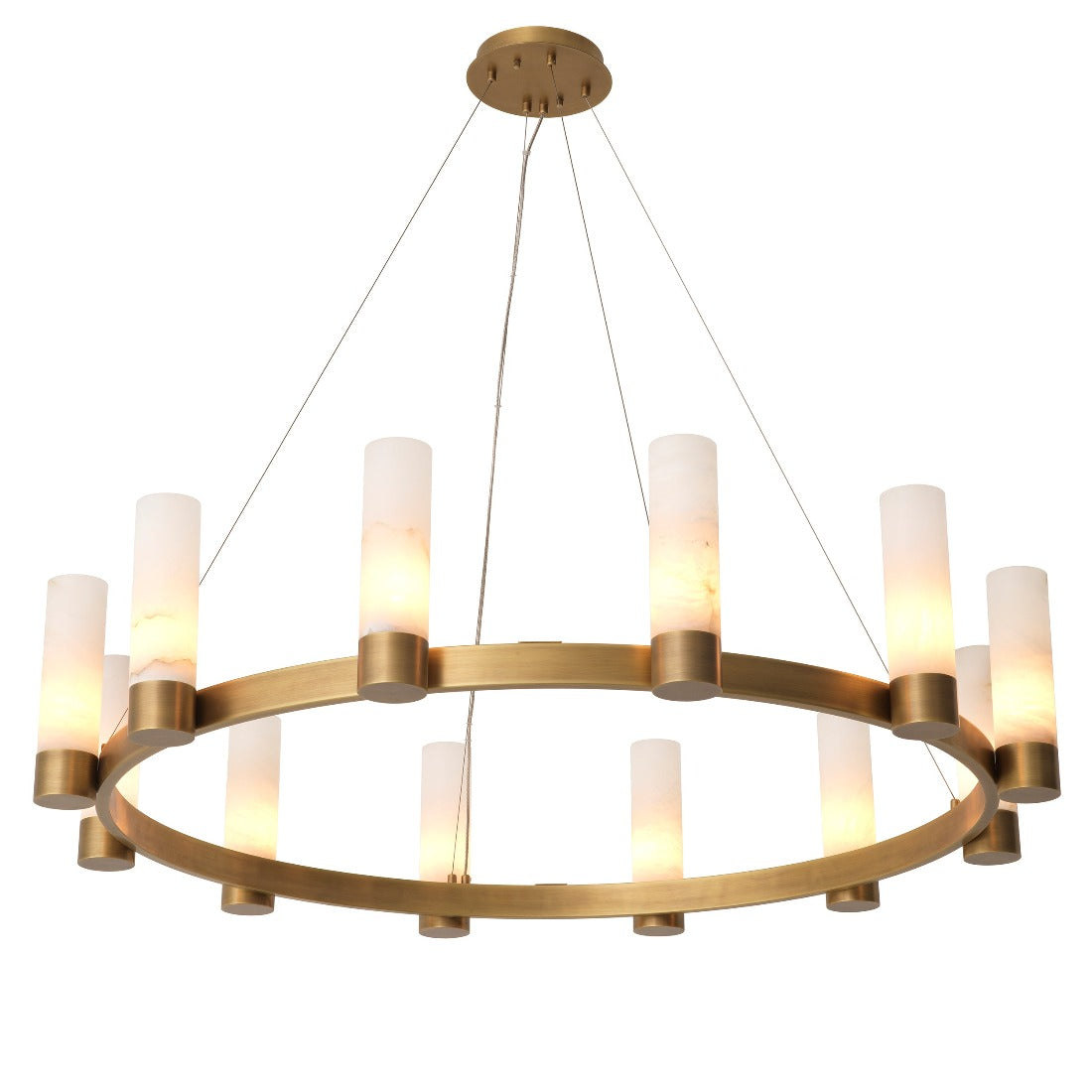 Chandelier Eichholtz Castro Antique brass finish