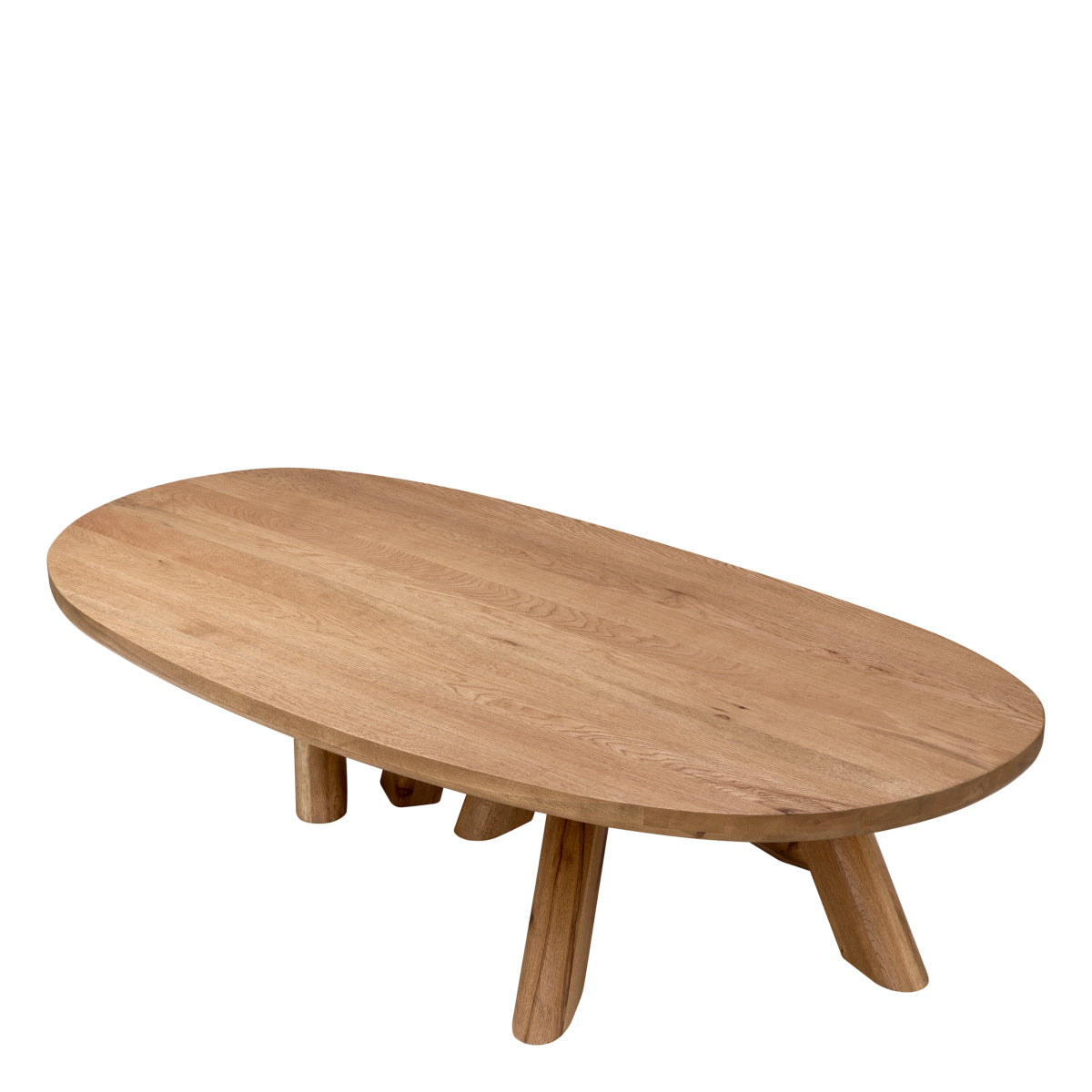Coffee table Eichholtz Bayshore koffietafel salontafel oak wood eikenhout