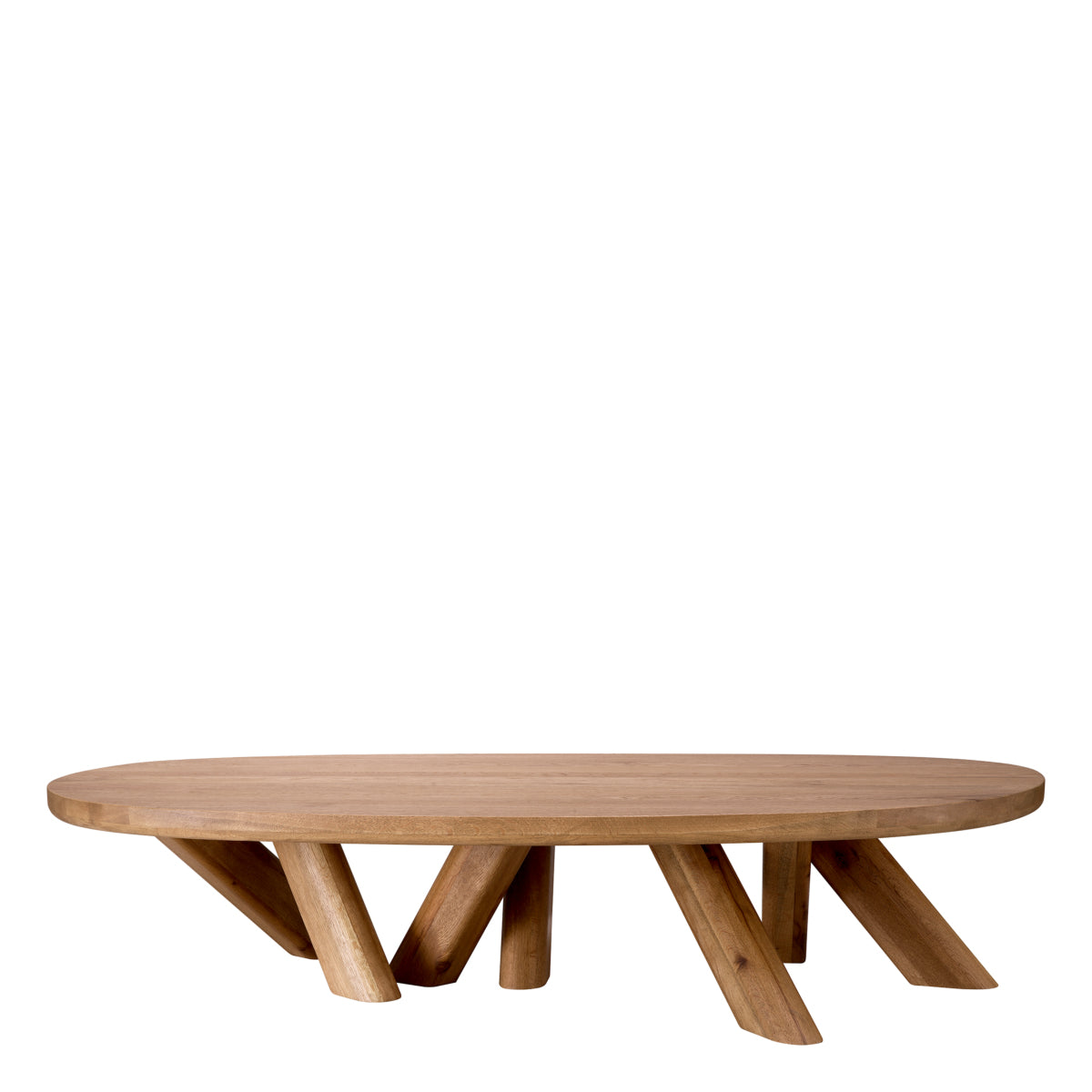 Coffee table Eichholtz Bayshore koffietafel salontafel oak wood eikenhout