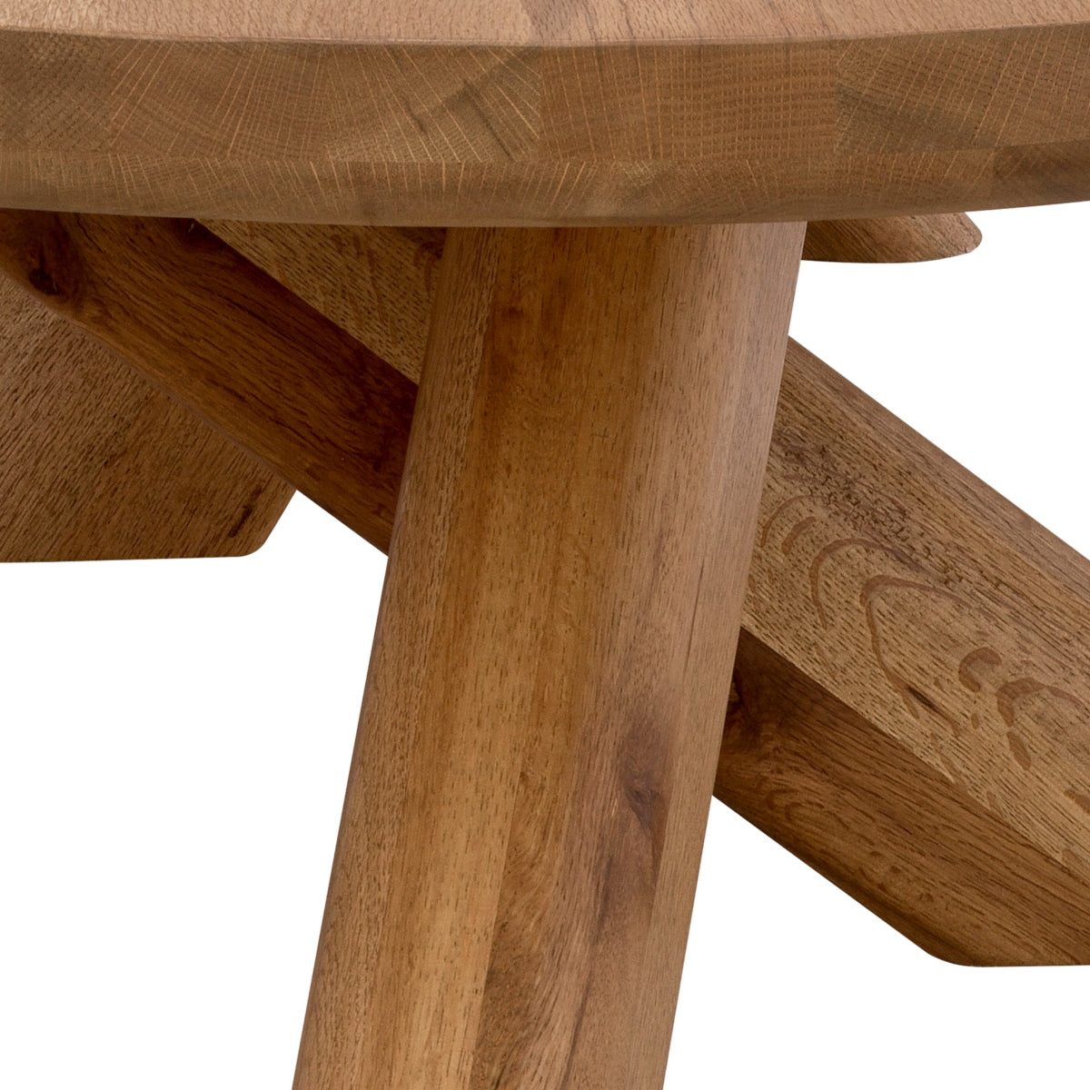 Coffee table Eichholtz Bayshore koffietafel salontafel oak wood eikenhout