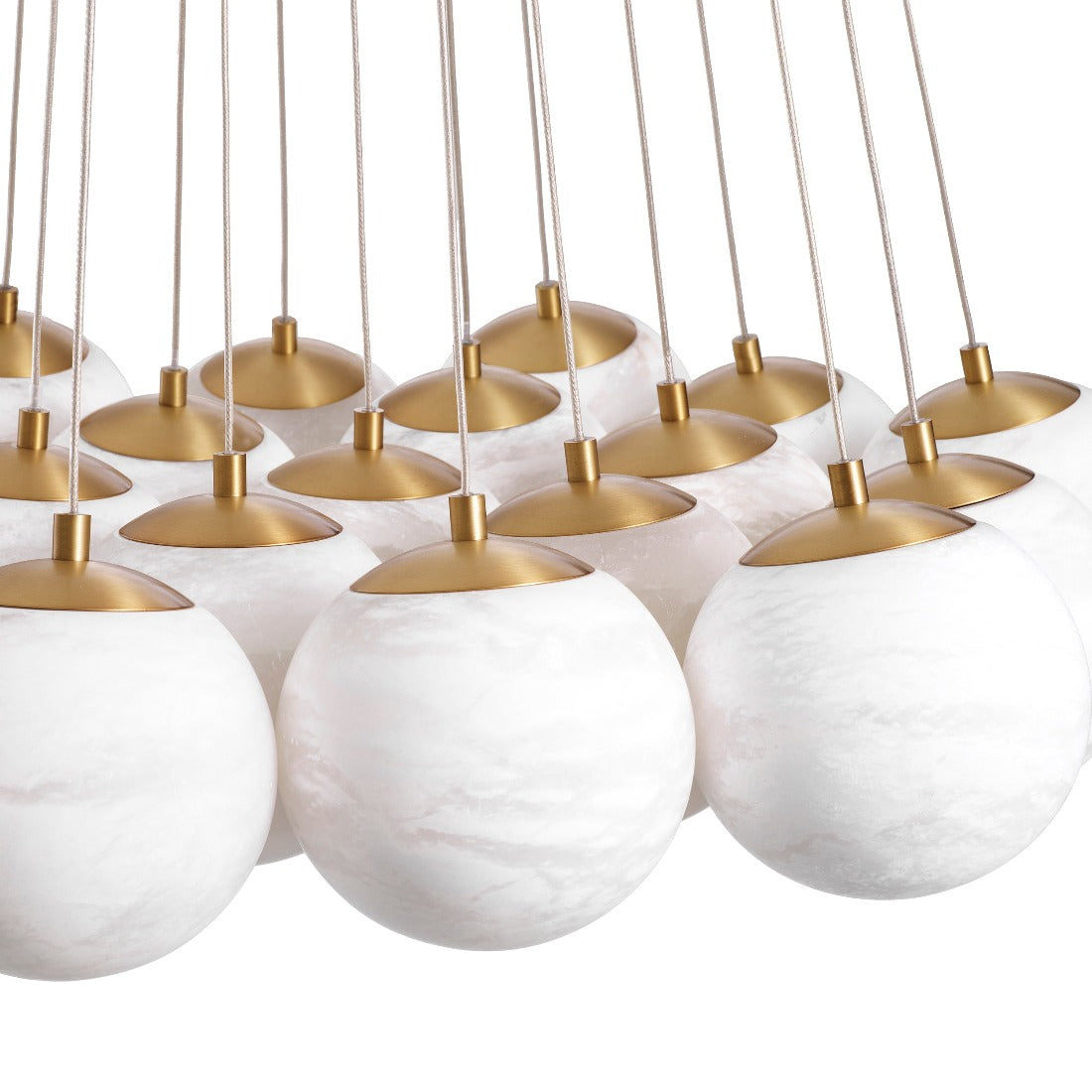 Chandelier Eichholtz Sphinx L kandelaar alabaster marmer