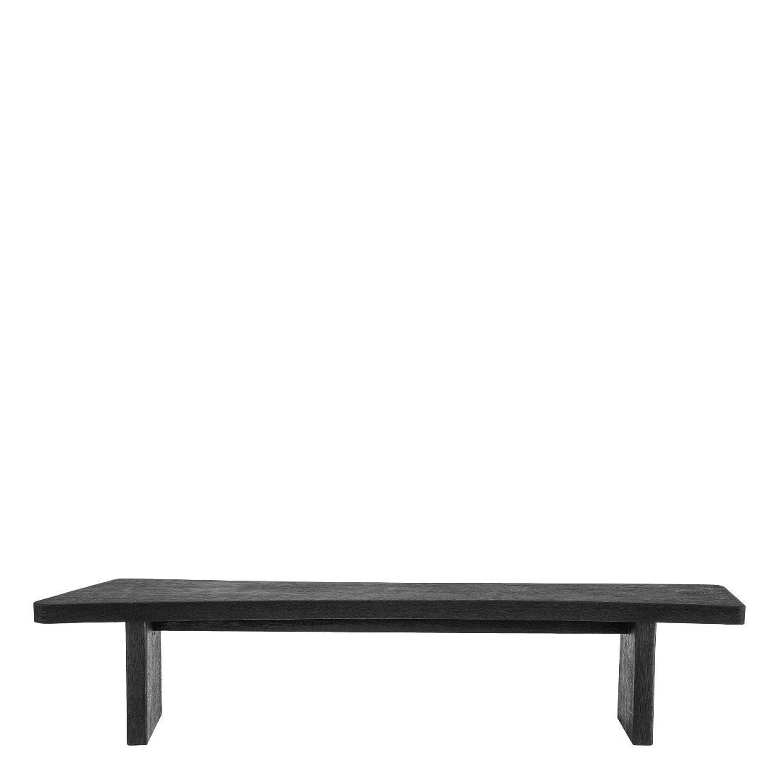 Coffee table Hoffman left salontafel meranti wood hout burnt finish
