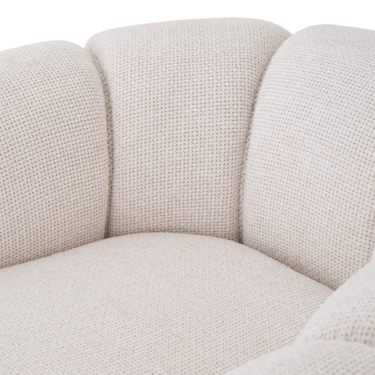 Swivel chair Eichholtz Sunset lyssa off-white draaibare fauteuil