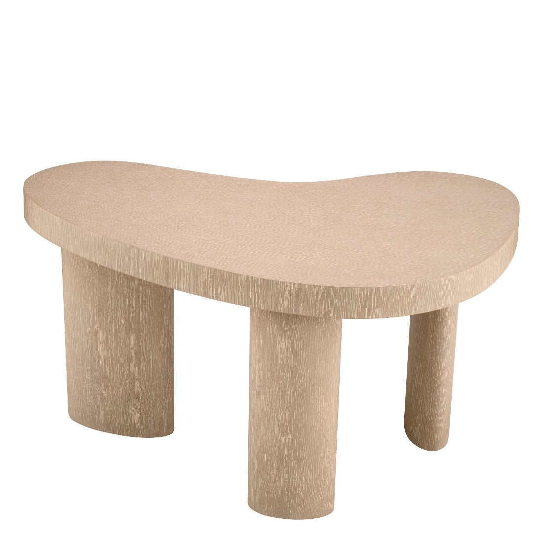 Desk Eichholtz Vence washed oak veneer bureau
