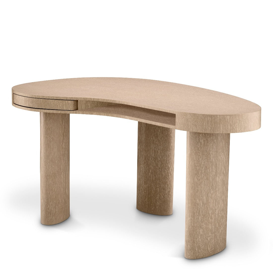 Desk Eichholtz Vence washed oak veneer