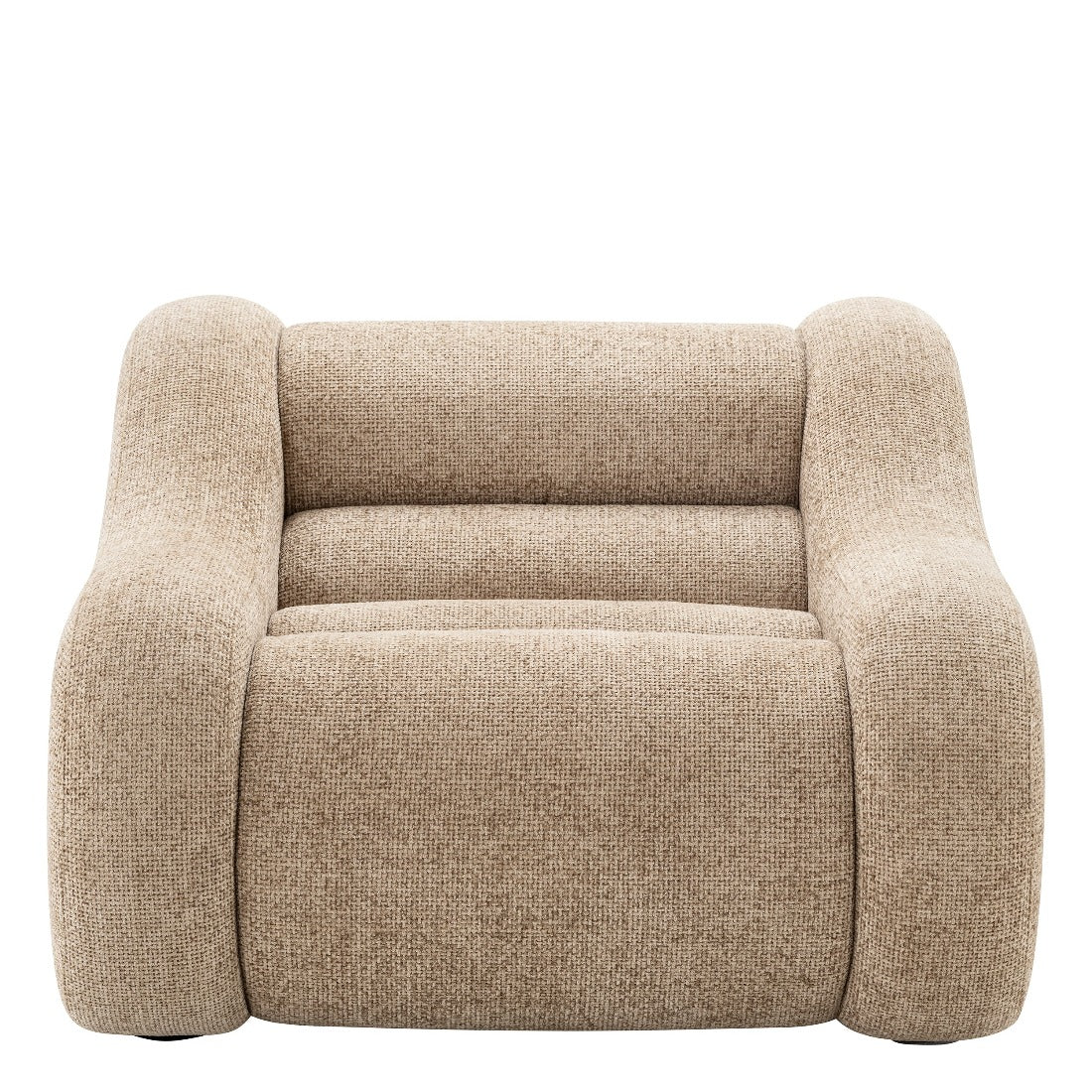 Chair Eichholtz Carbone lyssa sand fauteuil stoel
