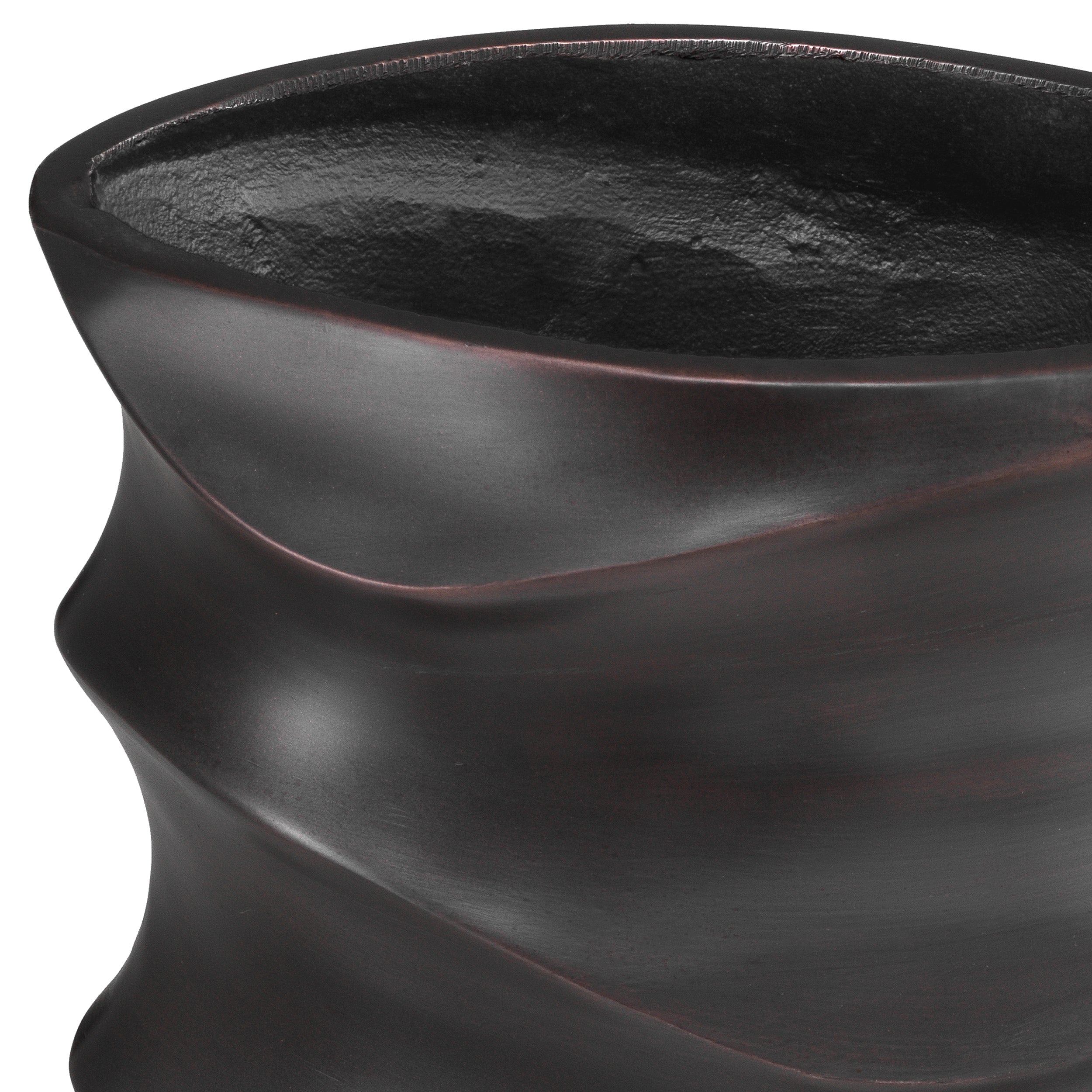 Eichholtz vase Rapho bronze