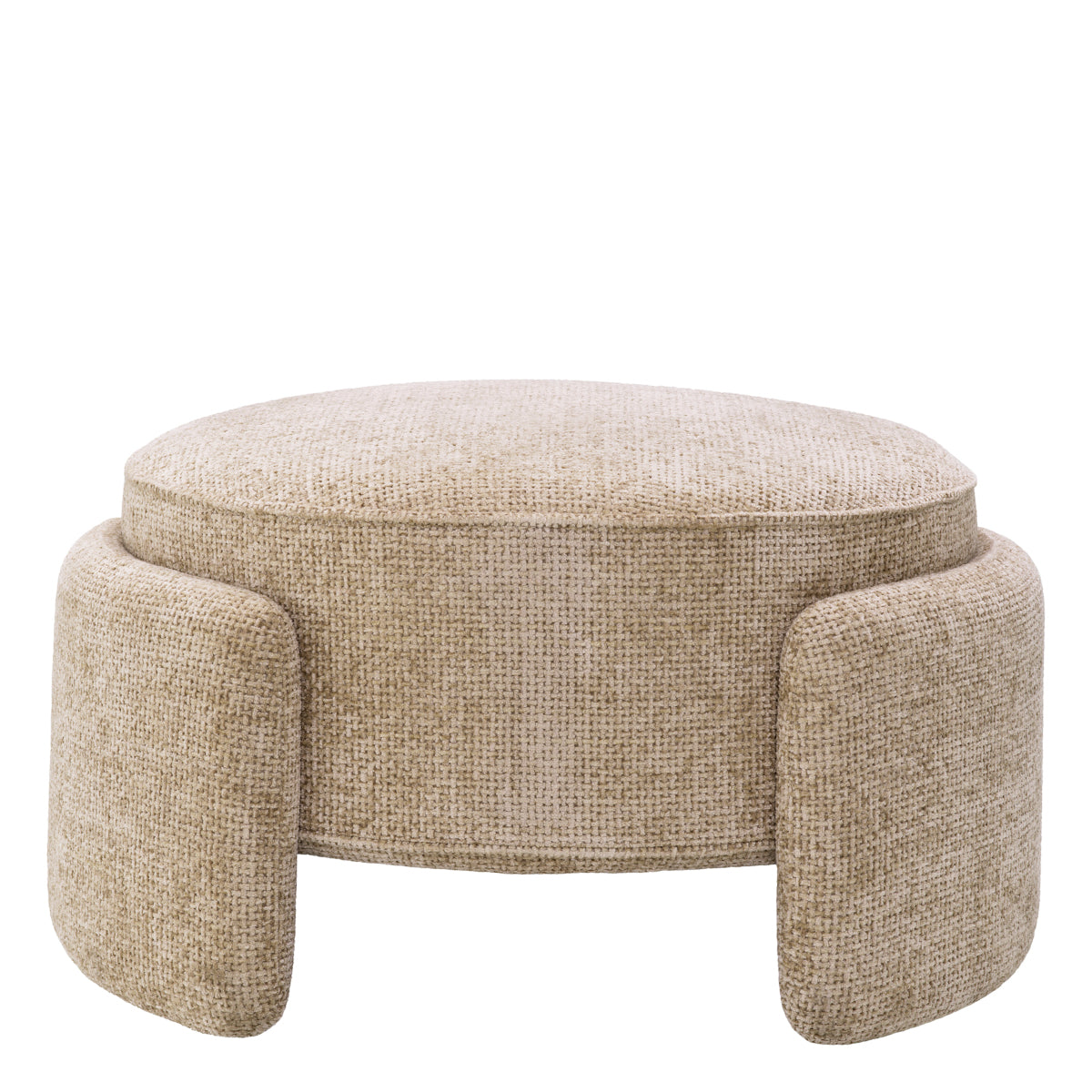 Stool Eichholtz Ortega Lyssa sand poef
