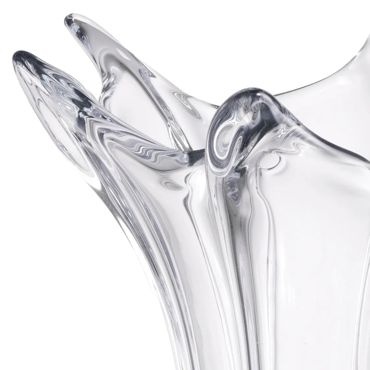 Eichholtz vase Sutter clear