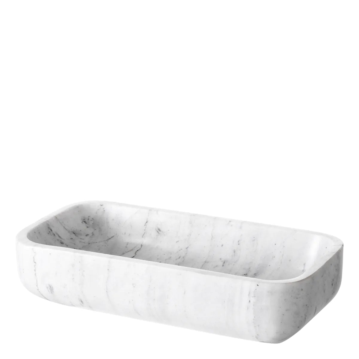 Eichholtz bowl Vioujard white marble