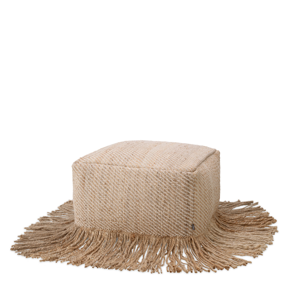 Stool Eichholtz Vieste poef jute