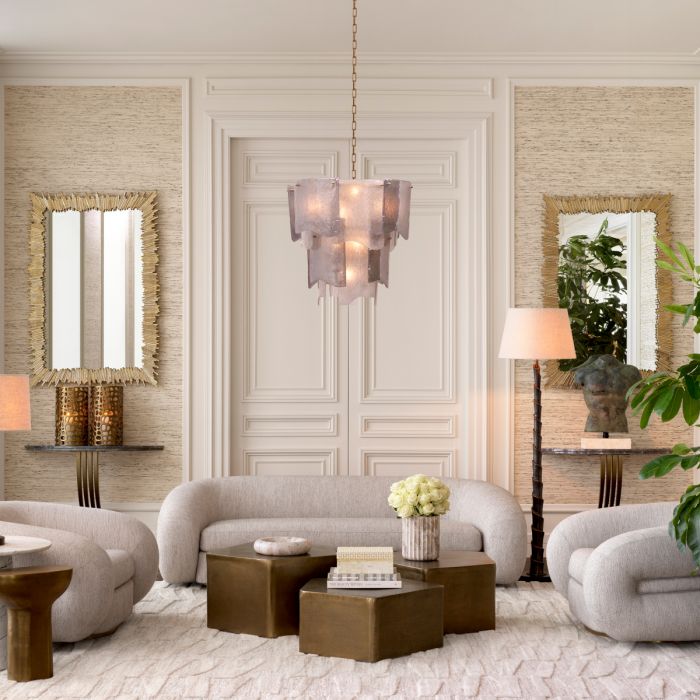 Vloerkleed Eichholtz Sestri carpet beige