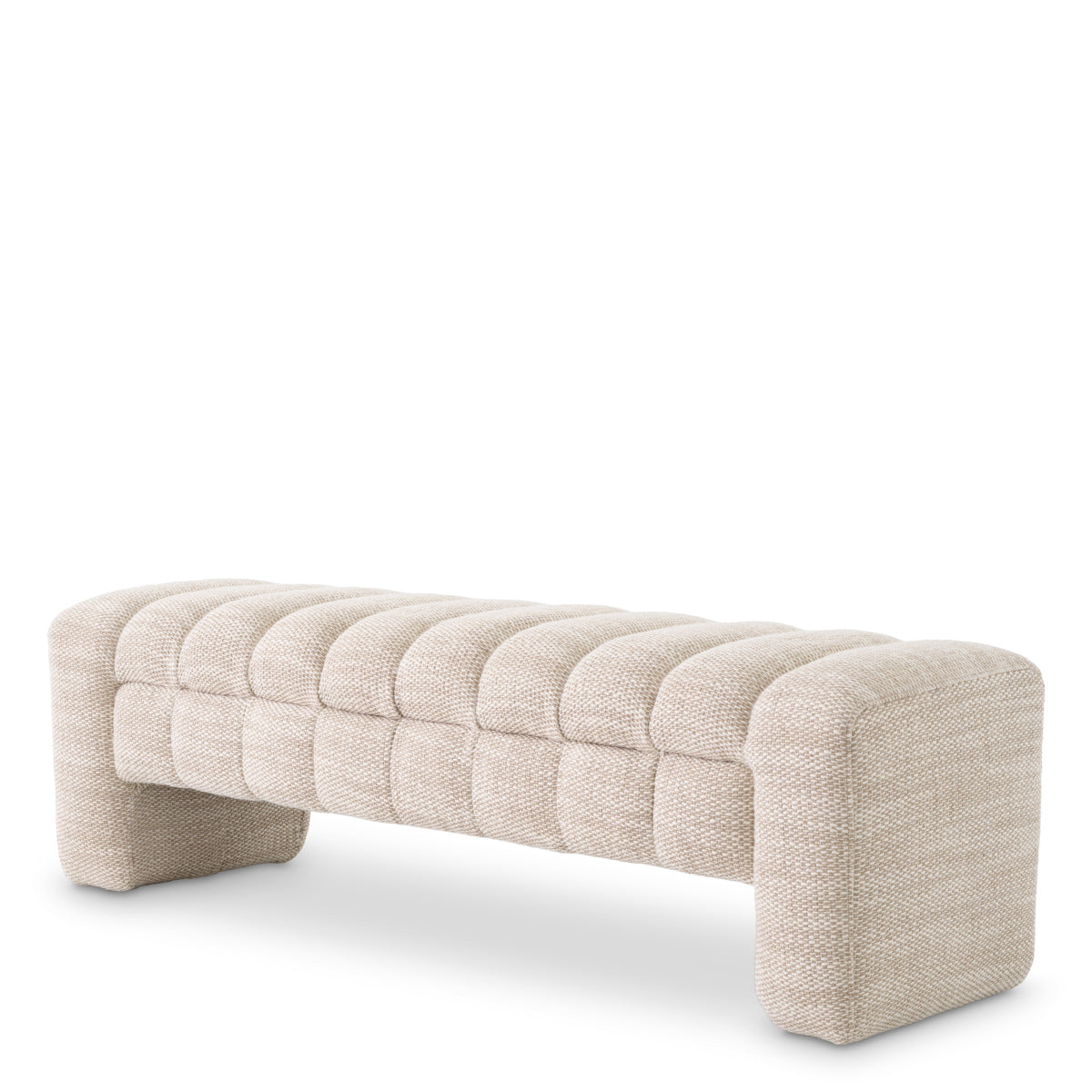 Eichholtz footstool Taranto Skyward sand