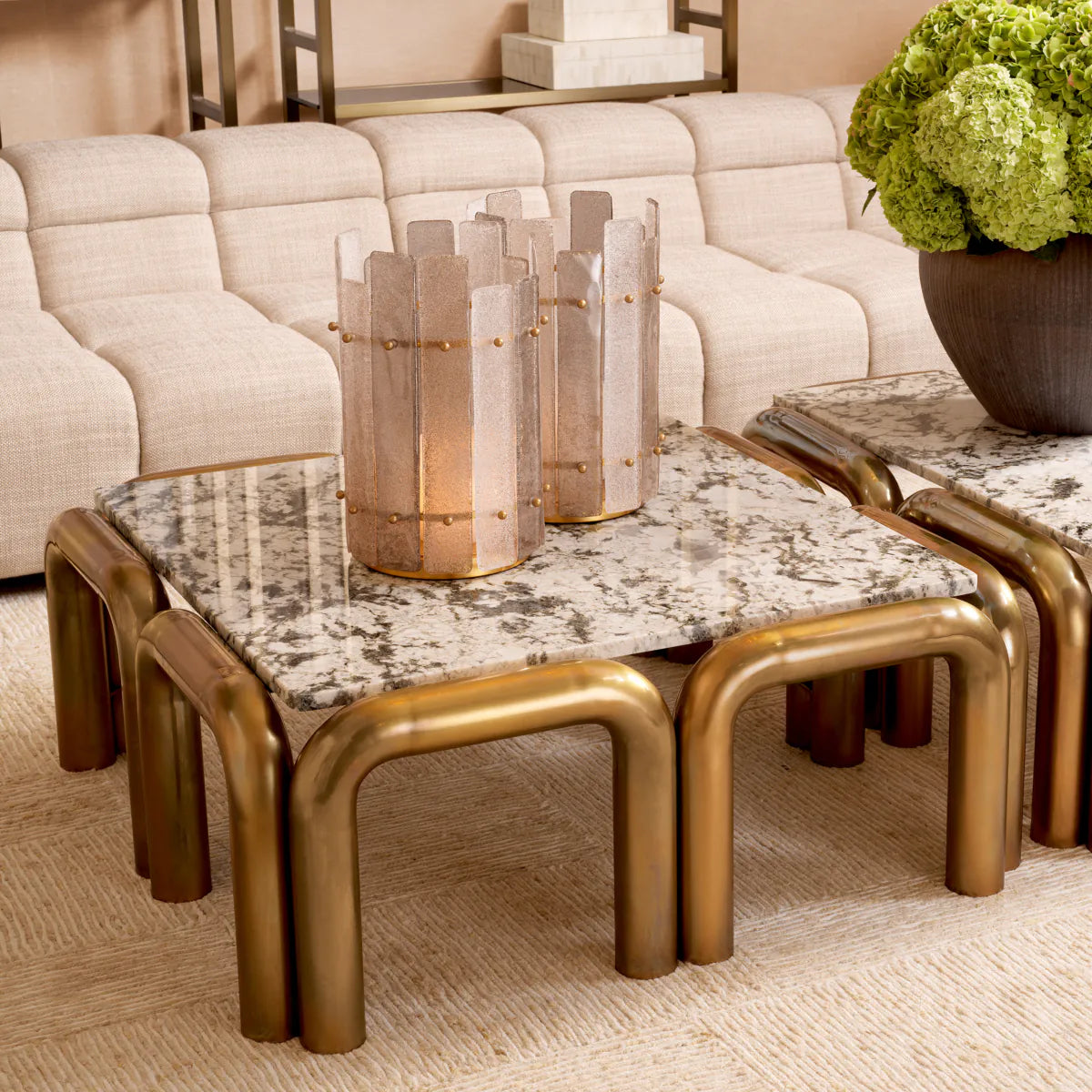 Eichholtz coffee table Sunwood