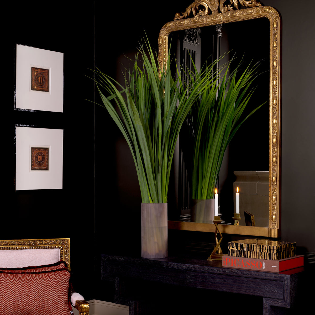 Console table Eichholtz Rialto charcoal oak