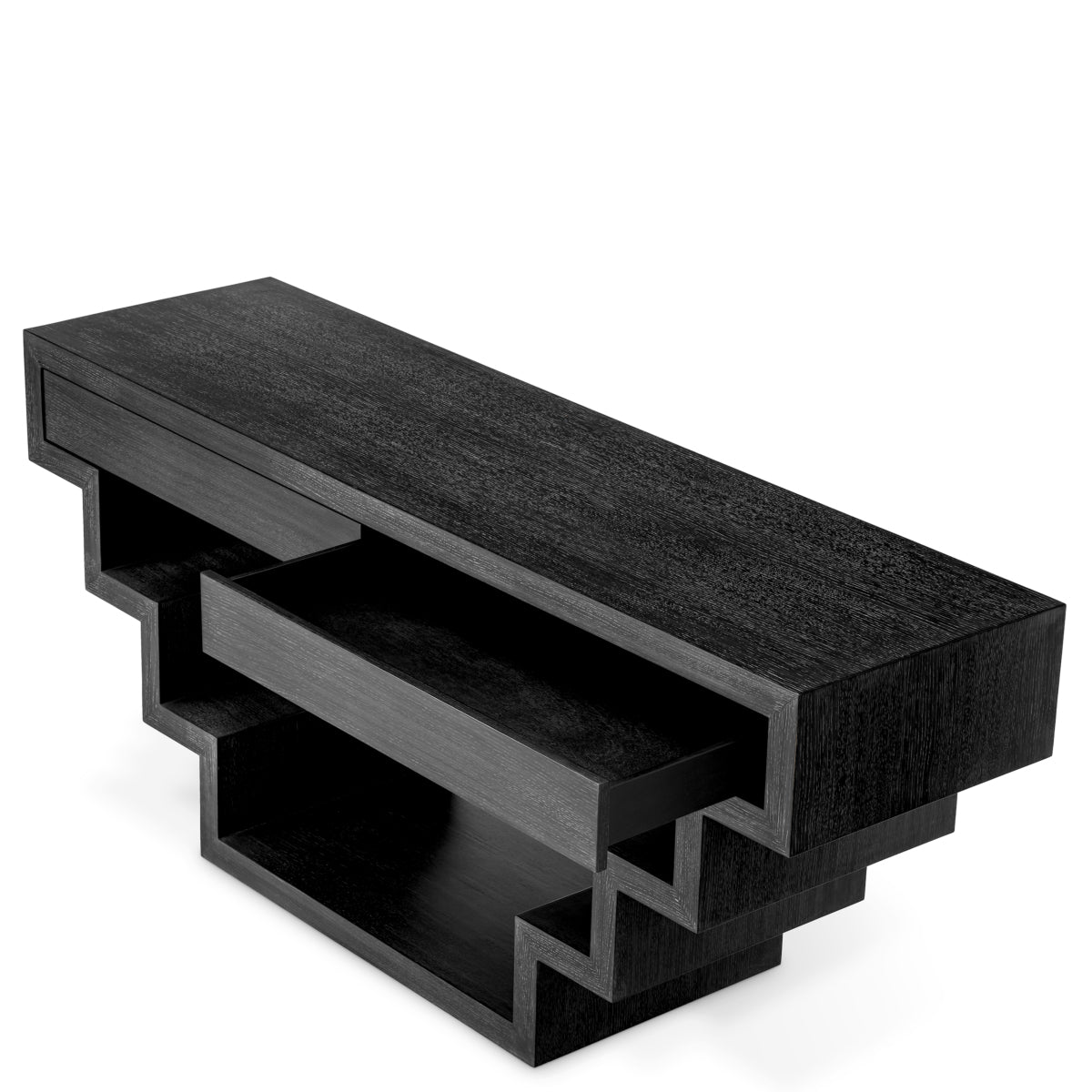 Console table Eichholtz Rialto charcoal oak