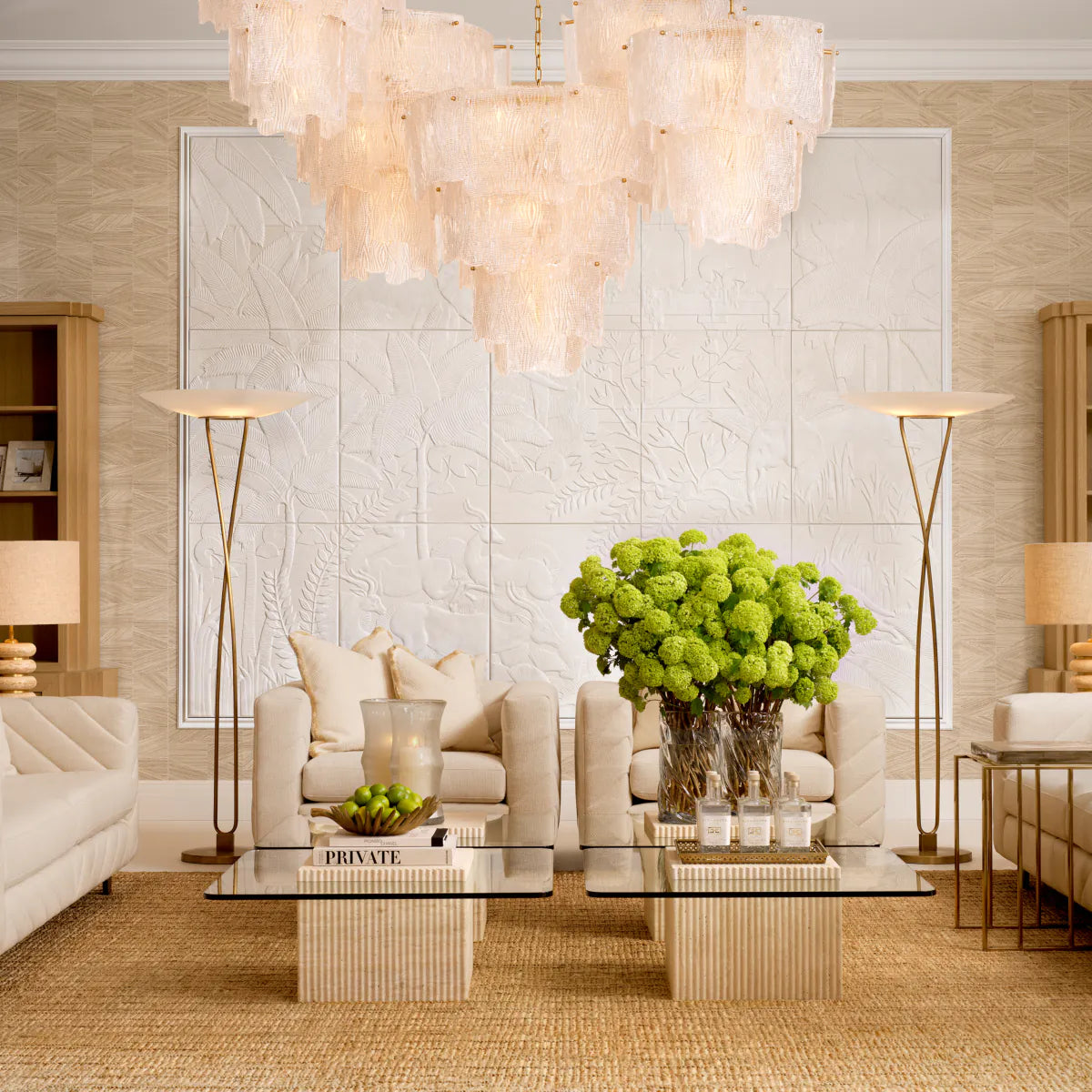 Eichholtz armchair Avellino cream