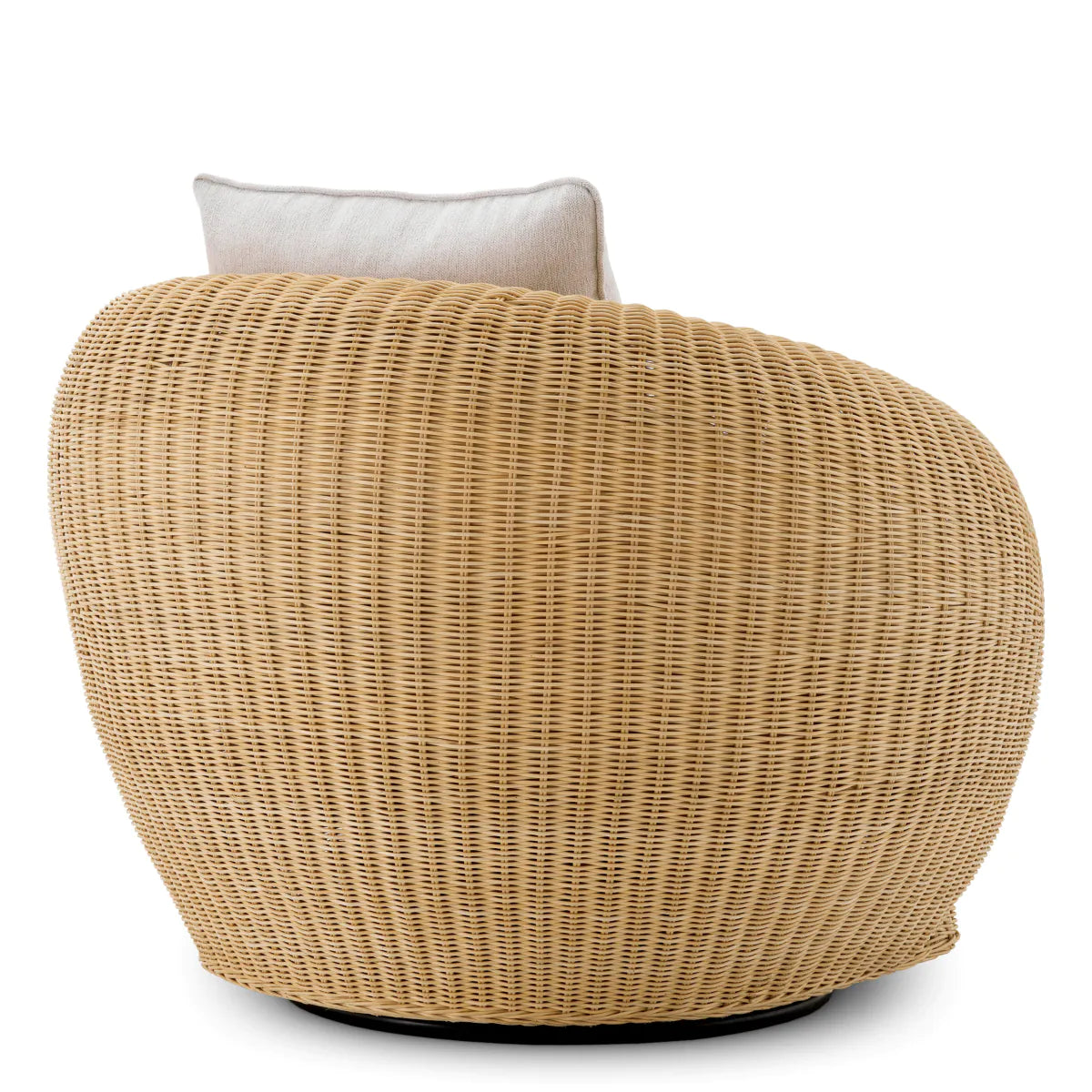 Eichholtz swivel armchair Rafael rattan