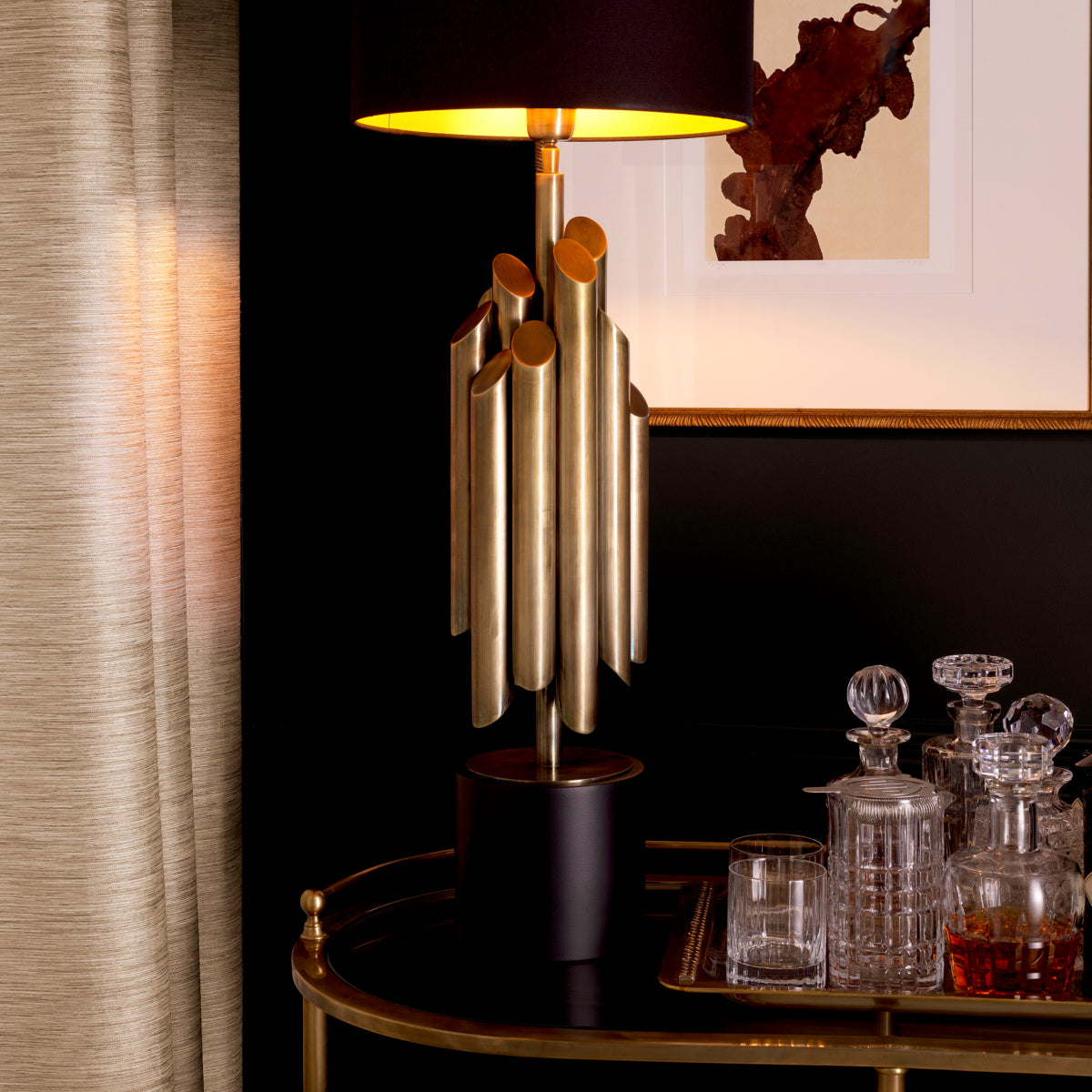 Table Lamp Eichholtz Beau Rivage Round