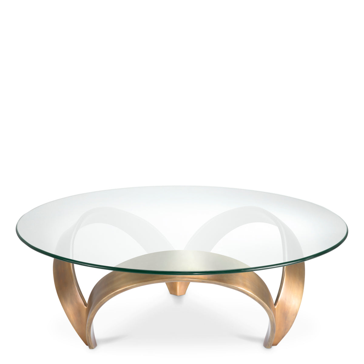 Coffee table Eichholtz Soquel Brass