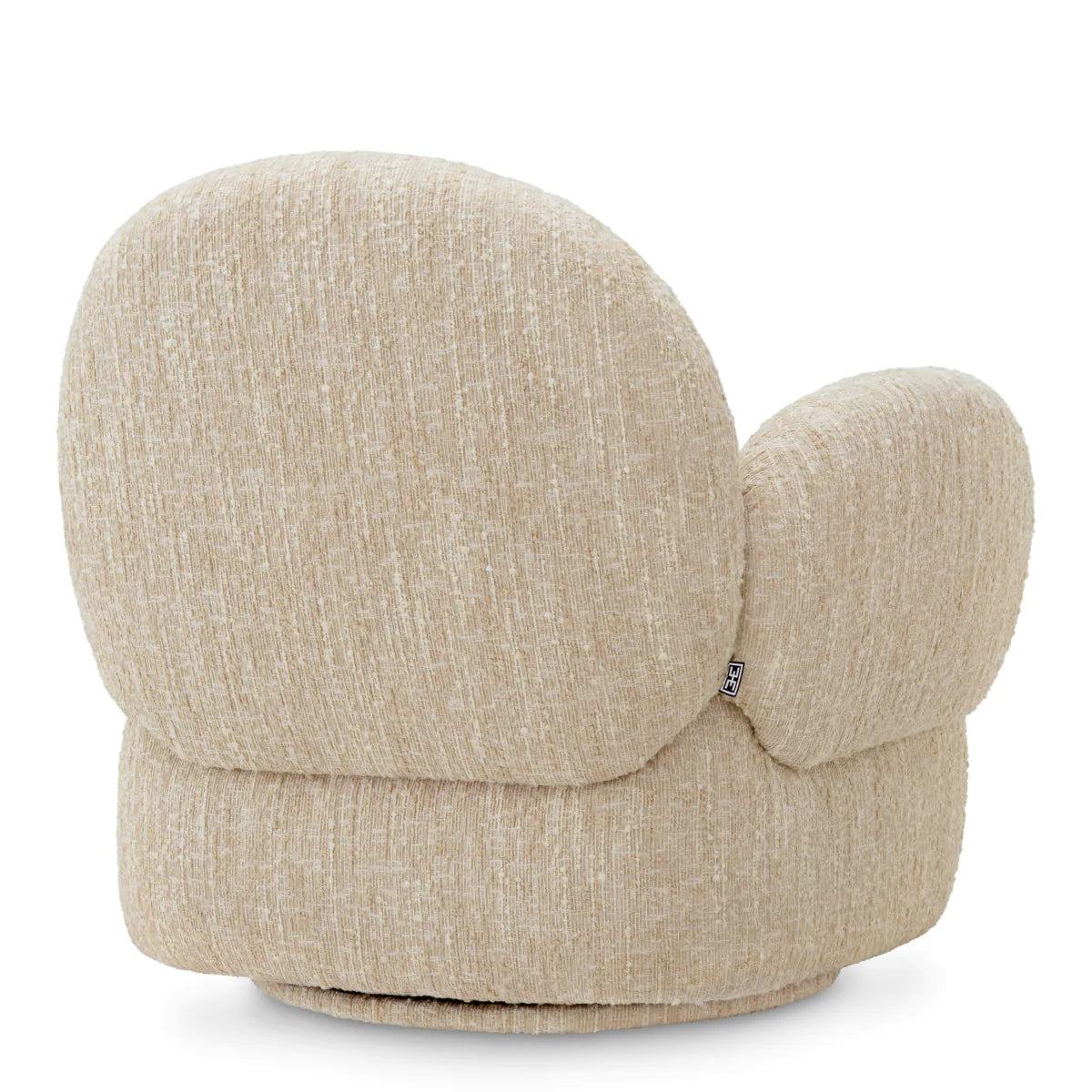 Eichholtz swivel armchair Madrone cream