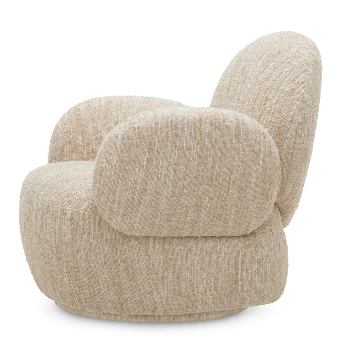 Eichholtz swivel armchair Madrone cream