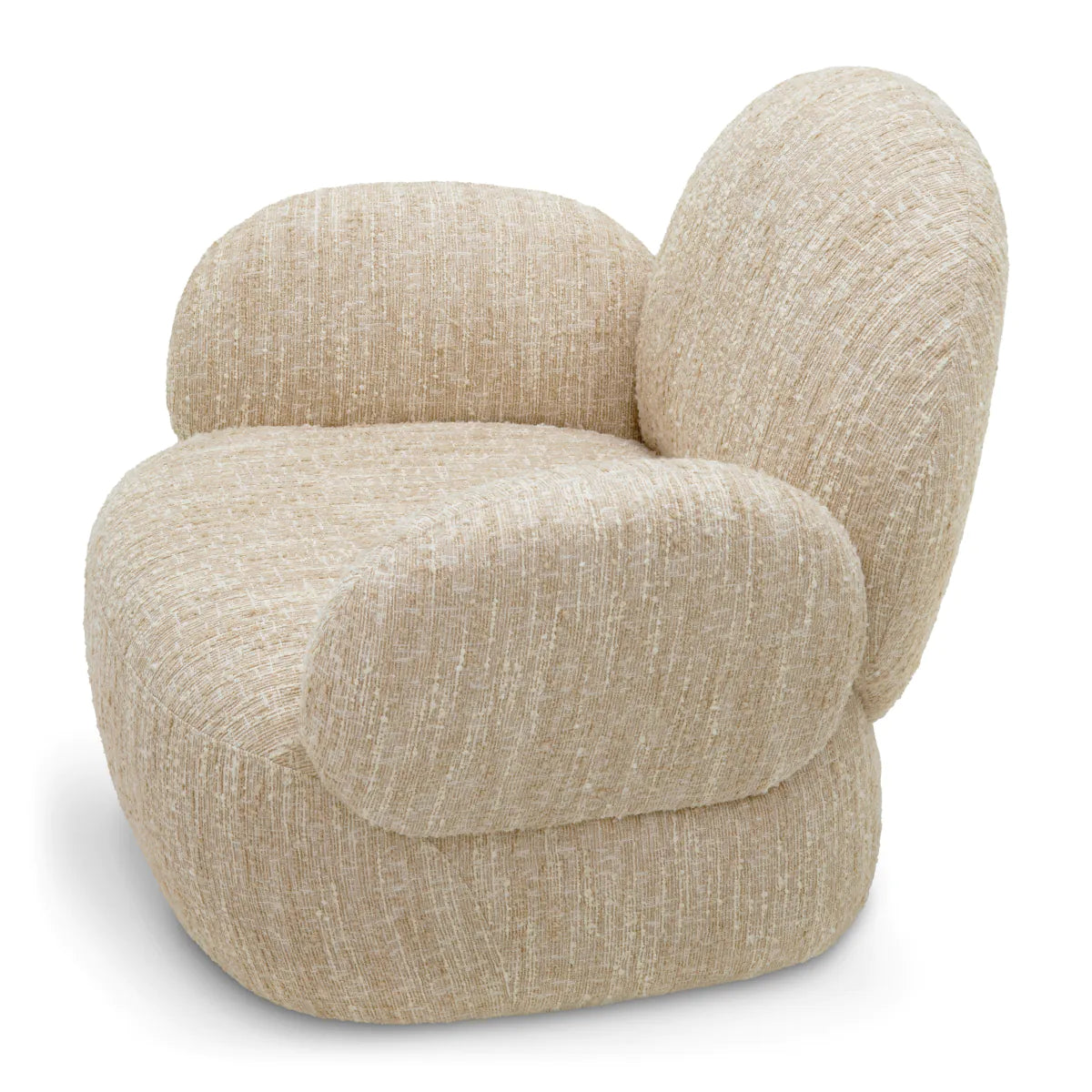 Eichholtz swivel armchair Madrone cream