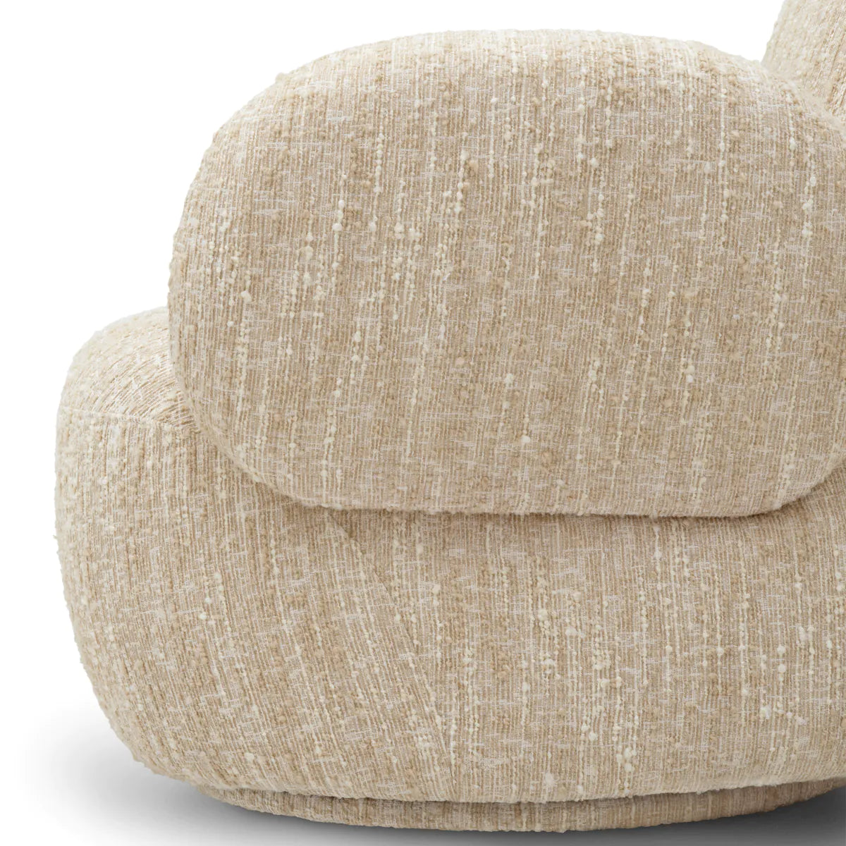 Eichholtz swivel armchair Madrone cream