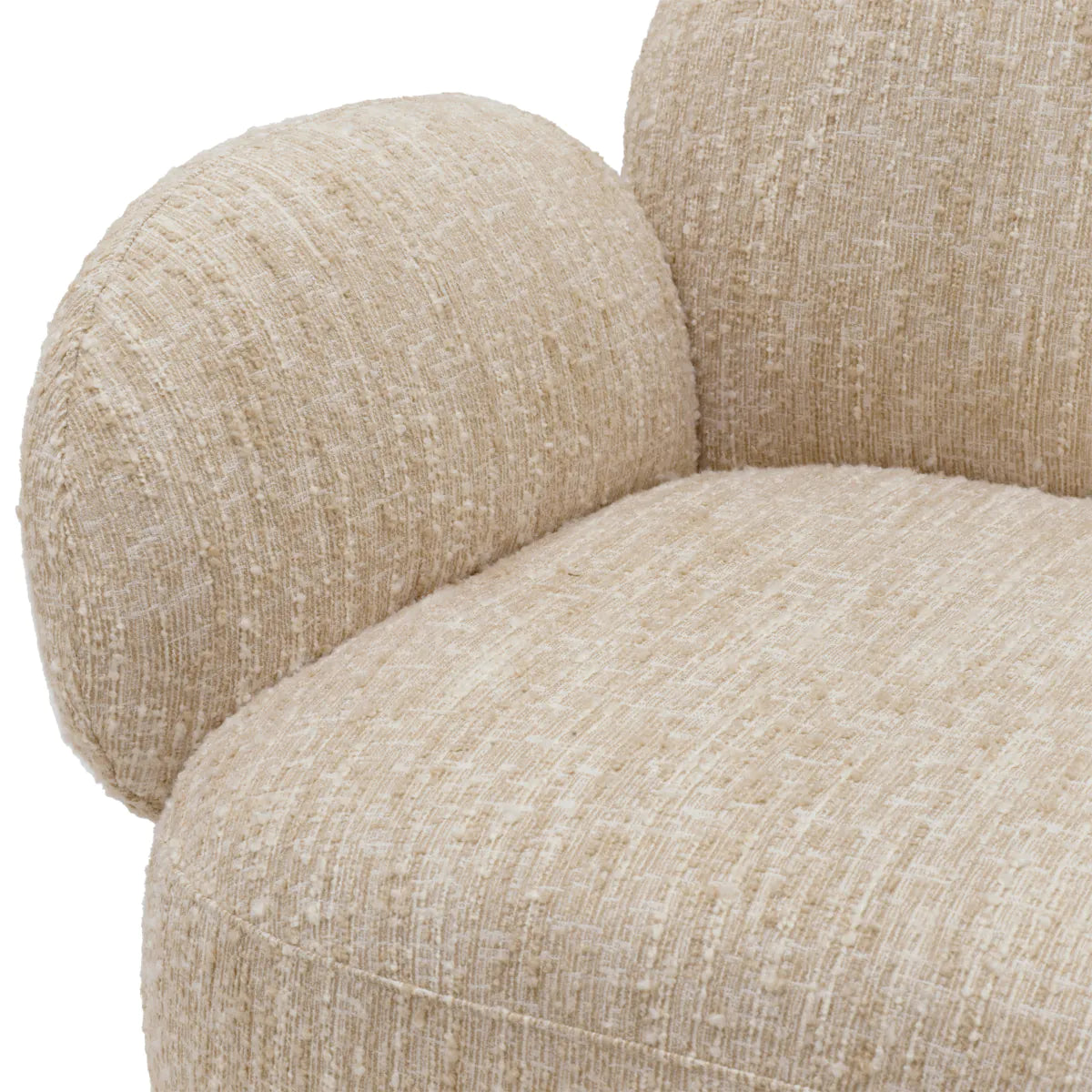 Eichholtz swivel armchair Madrone cream