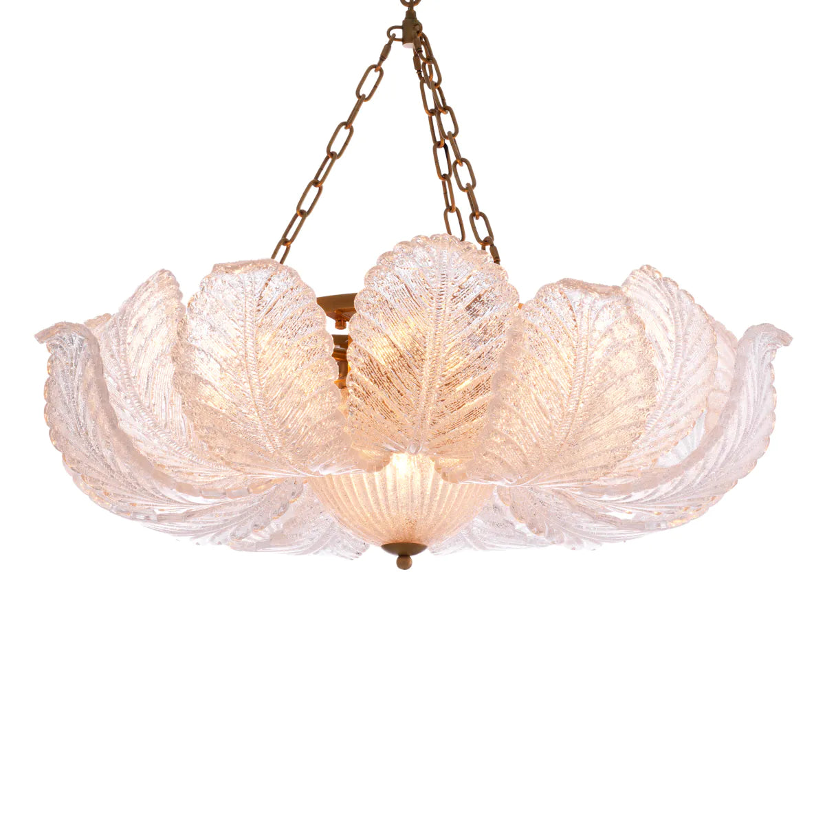Eichholtz chandelier Cabrillo Clear textured