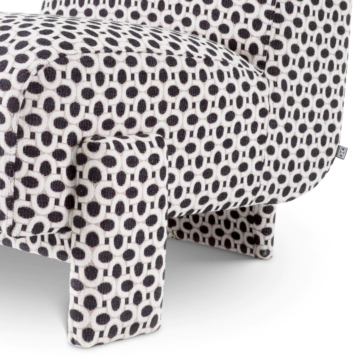 Eichholtz armchair Rockdale sunbeam black