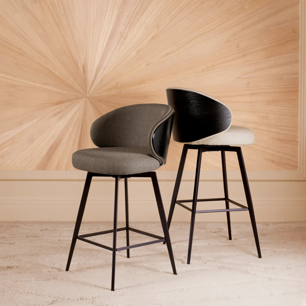 Eichholtz barstool Camerota sand
