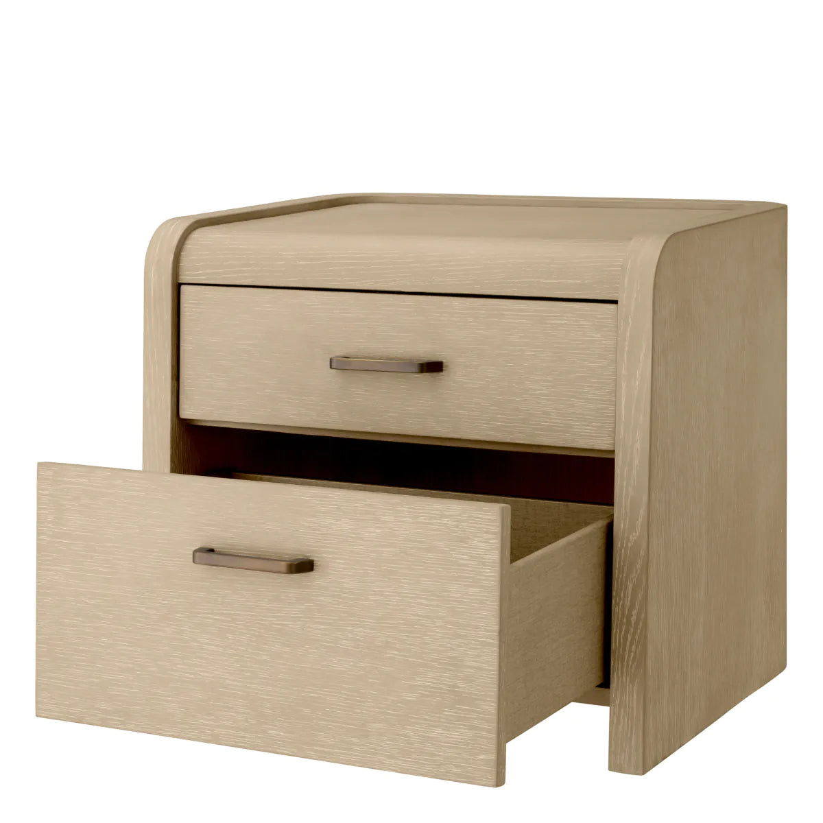 Eichholtz bedside table Joane washed oak