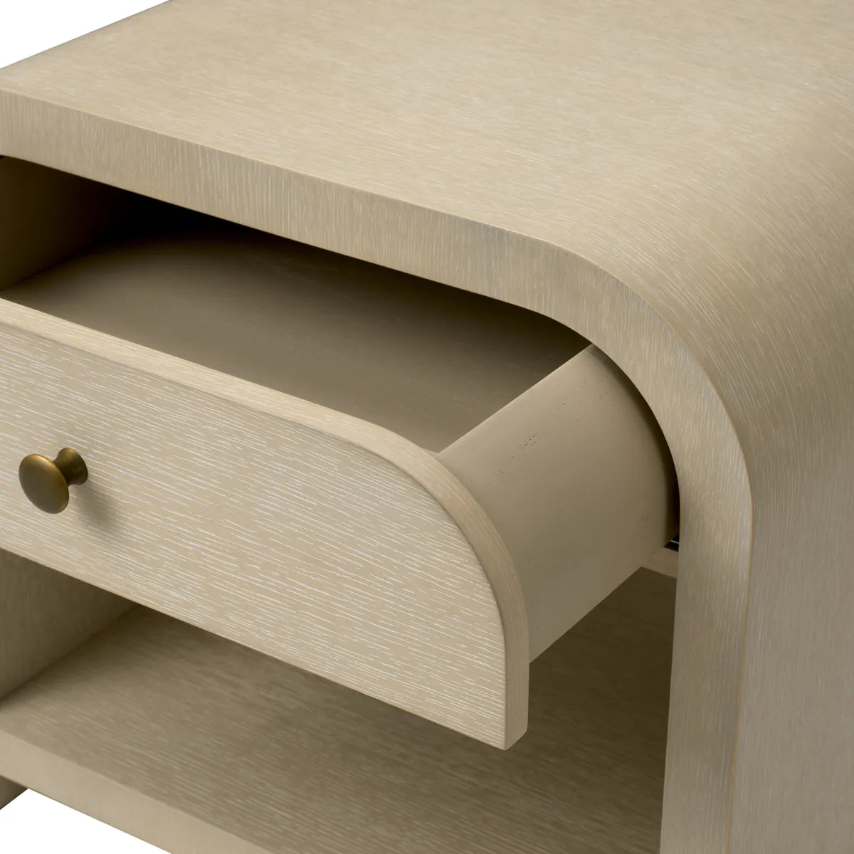 Eichholtz bedside table Rhodes washed oak