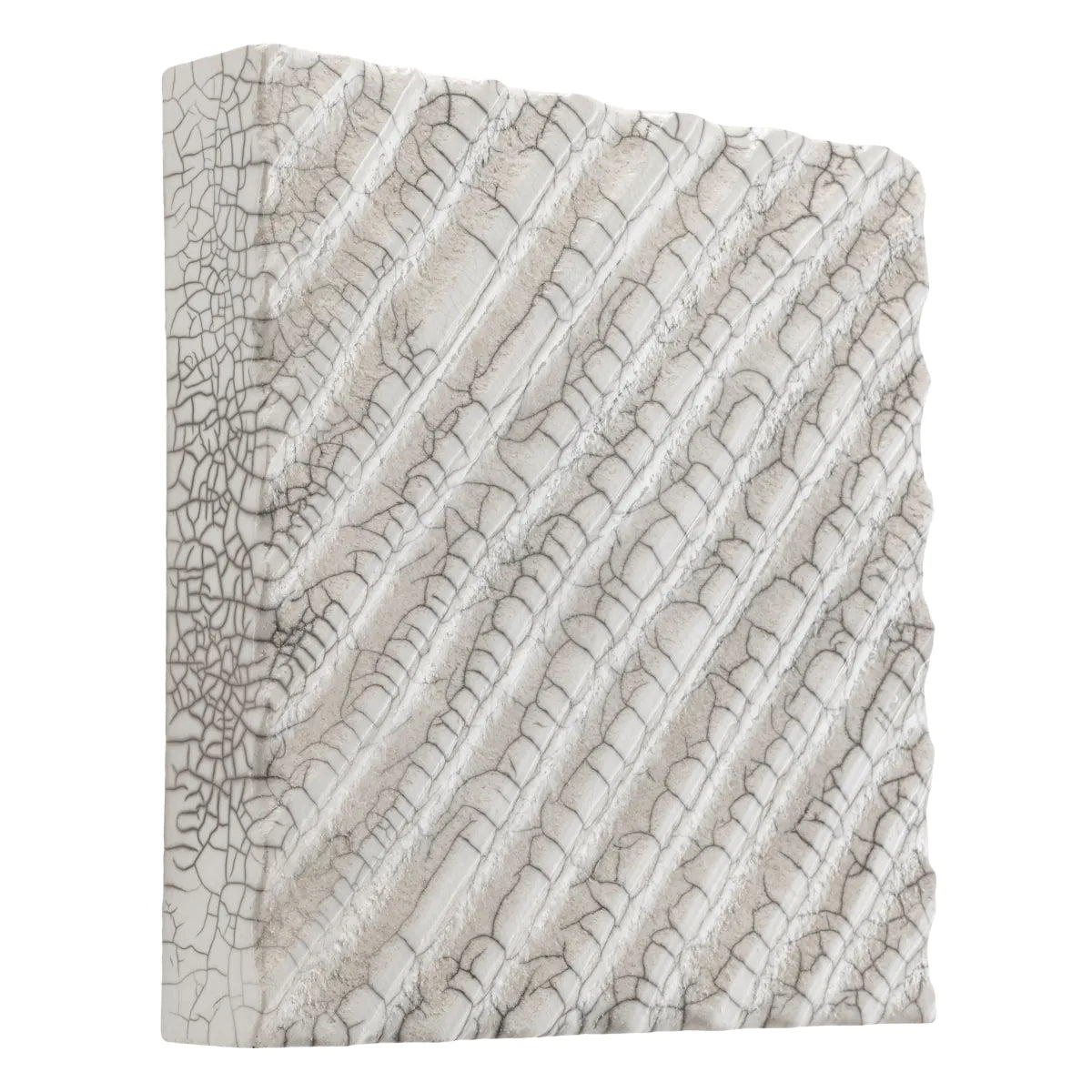 Eichholtz Wall decoration Division diagonal white ceramic
