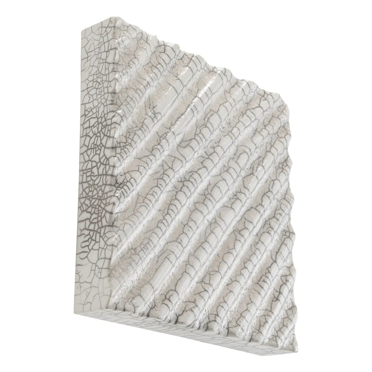 Eichholtz Wall decoration Division diagonal white ceramic