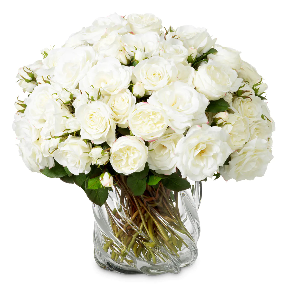Eichholtz Bouquet Rosen 72 Stück Weiß / 3 Sorten