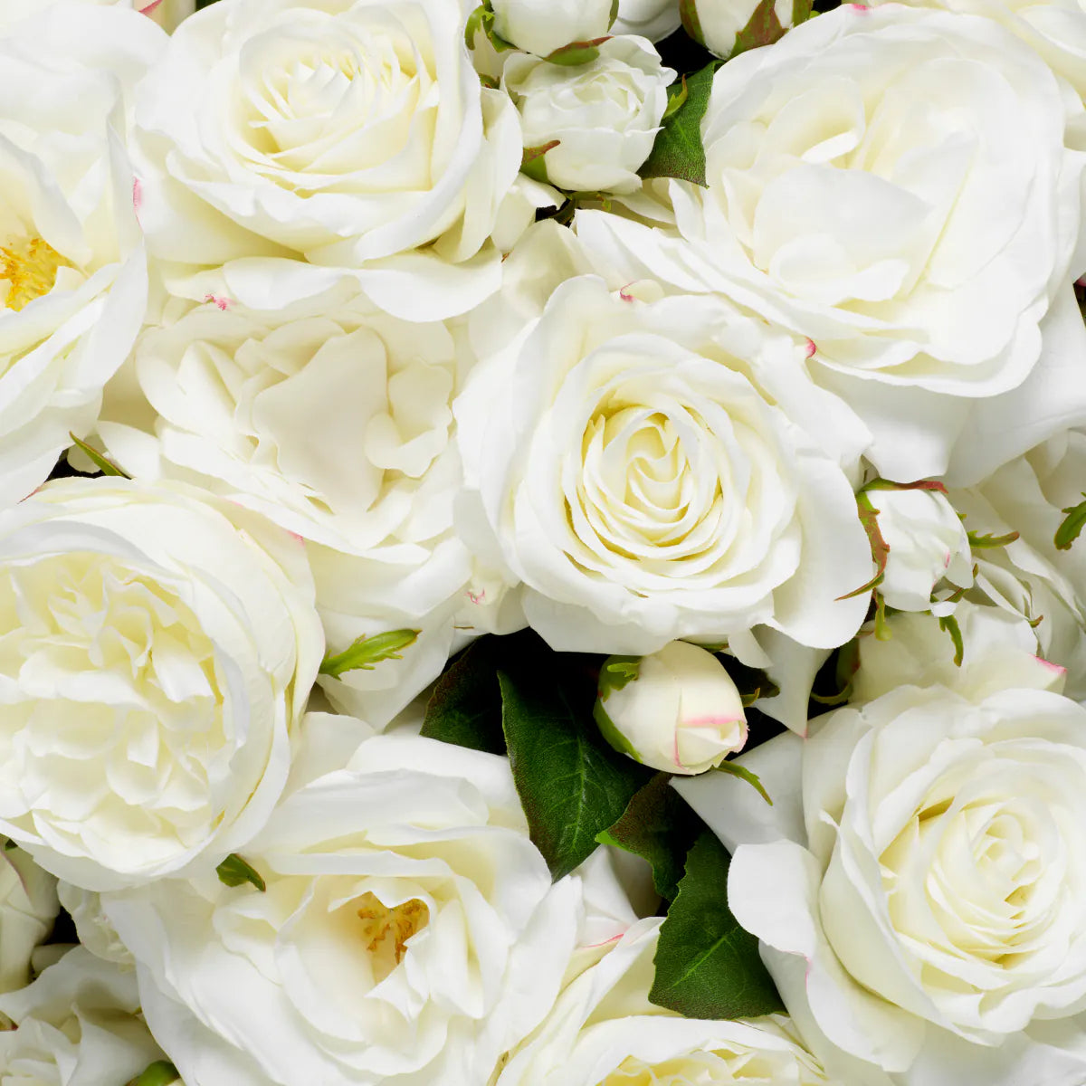 Eichholtz Bouquet Rosen 72 Stück Weiß / 3 Sorten