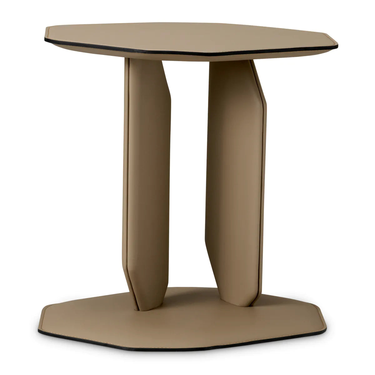 Eichholtz side table Maurizio brown