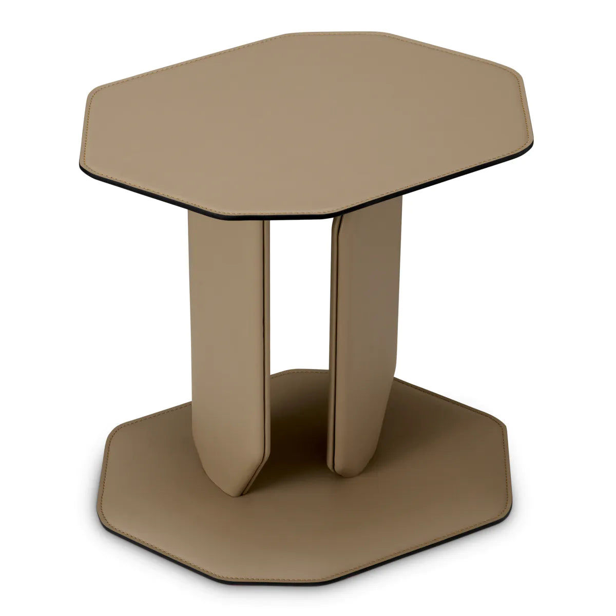 Eichholtz side table Maurizio brown